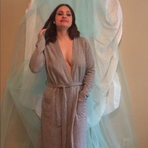 100% Cashmere Lounge Robe